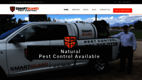 What Smartguardpestcontrol.com website looked like in 2018 (5 years ago)