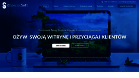 What Specialsoft.pl website looked like in 2018 (6 years ago)