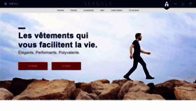 What Seagale.fr website looked like in 2018 (5 years ago)