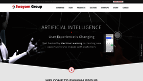 What Swayaminfologic.com website looked like in 2018 (5 years ago)