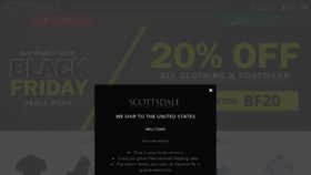 What Scottsdalegolf.co.uk website looked like in 2018 (5 years ago)