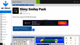 What Shiny-smiley-pack.en.uptodown.com website looked like in 2018 (5 years ago)