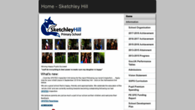 What Sketchleyhill.leics.sch.uk website looked like in 2018 (5 years ago)