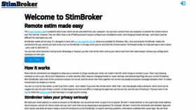 What Stimbroker.xyz website looked like in 2018 (5 years ago)