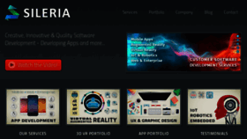 What Sileria.com website looked like in 2018 (5 years ago)