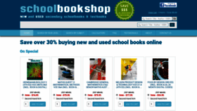 What Schoolbooks.com.au website looked like in 2018 (5 years ago)