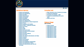 What Sistemas.ciudaddecorrientes.gov.ar website looked like in 2018 (5 years ago)
