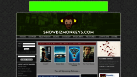 What Showbizmonkeys.com website looked like in 2018 (5 years ago)