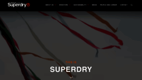 What Supergroup.co.uk website looked like in 2018 (5 years ago)