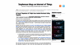 What Stephensonstrategies.com website looked like in 2018 (5 years ago)