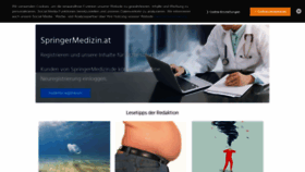 What Springermedizin.at website looked like in 2018 (5 years ago)