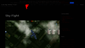 What Skyfight.io website looked like in 2018 (7 years ago)