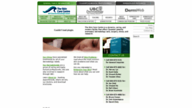 What Skincarecentre.ca website looked like in 2018 (5 years ago)