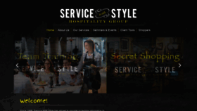 What Servicewithstyle.com website looked like in 2018 (5 years ago)