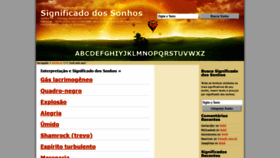What Sonho.co website looked like in 2018 (5 years ago)