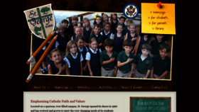 What St-georgeschool.com website looked like in 2018 (5 years ago)