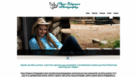 What Sheerelegancephotography.com website looked like in 2018 (5 years ago)