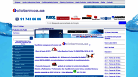 What Solotermos.es website looked like in 2018 (5 years ago)