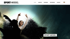 What Sportmodels.de website looked like in 2018 (5 years ago)
