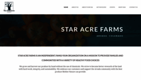 What Staracrefarms.com website looked like in 2018 (5 years ago)