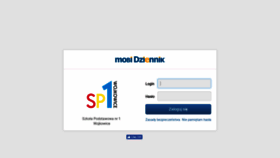 What Sp1wojkowice.mobidziennik.pl website looked like in 2018 (5 years ago)
