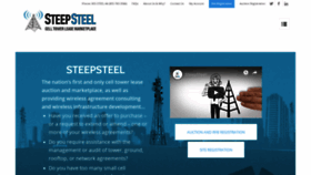 What Steepsteel.com website looked like in 2018 (5 years ago)