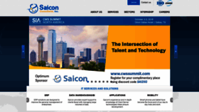 What Saiconinc.com website looked like in 2018 (5 years ago)