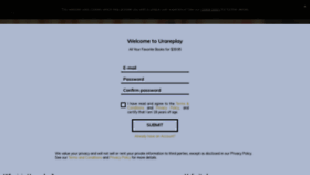 What Signup.urareplay.com website looked like in 2018 (5 years ago)