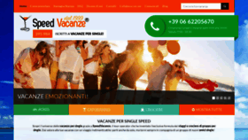What Speedvacanze.it website looked like in 2018 (5 years ago)