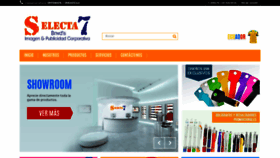 What Selecta7.com website looked like in 2018 (5 years ago)