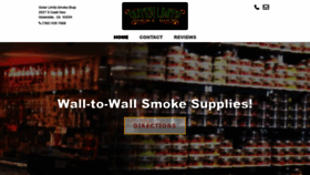 What Smokeshopoceansideca.com website looked like in 2018 (5 years ago)