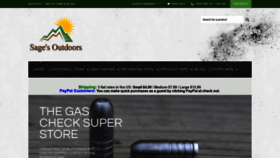 What Sagesoutdoors.com website looked like in 2018 (5 years ago)