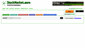What Stockmarket.aero website looked like in 2018 (5 years ago)