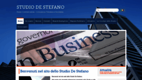 What Studiodestefano.com website looked like in 2018 (5 years ago)