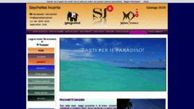 What Seychellesincanto.it website looked like in 2018 (5 years ago)