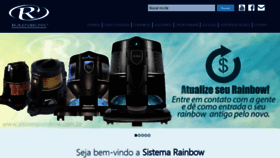 What Sistemarainbow.com.br website looked like in 2018 (5 years ago)