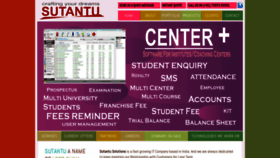What Sutantu.com website looked like in 2018 (5 years ago)