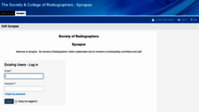 What Synapse.sor.org website looked like in 2018 (6 years ago)