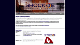 What Shockoecommerce.com website looked like in 2018 (5 years ago)