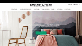 What Stauntonandhenry.com website looked like in 2018 (5 years ago)
