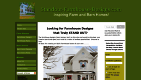 What Standout-farmhouse-designs.com website looked like in 2018 (5 years ago)