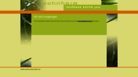 What Sonne-duernten.ch website looked like in 2018 (5 years ago)