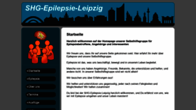 What Shg-epilepsie-leipzig.de website looked like in 2018 (5 years ago)