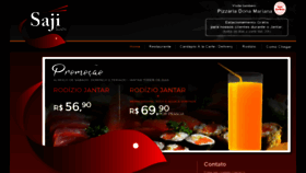 What Sajisushi.com.br website looked like in 2018 (5 years ago)