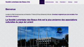 What Slba56.fr website looked like in 2018 (5 years ago)