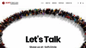 What Softcircles.com website looked like in 2018 (5 years ago)