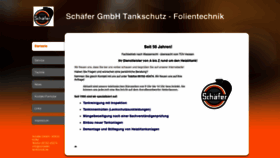 What Schaefer-tankschutz.de website looked like in 2018 (5 years ago)