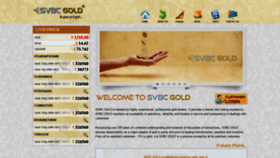 What Svbcgold.com website looked like in 2018 (5 years ago)