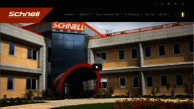 What Schnell.it website looked like in 2018 (5 years ago)