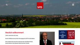 What Spd-aschersleben.de website looked like in 2018 (5 years ago)